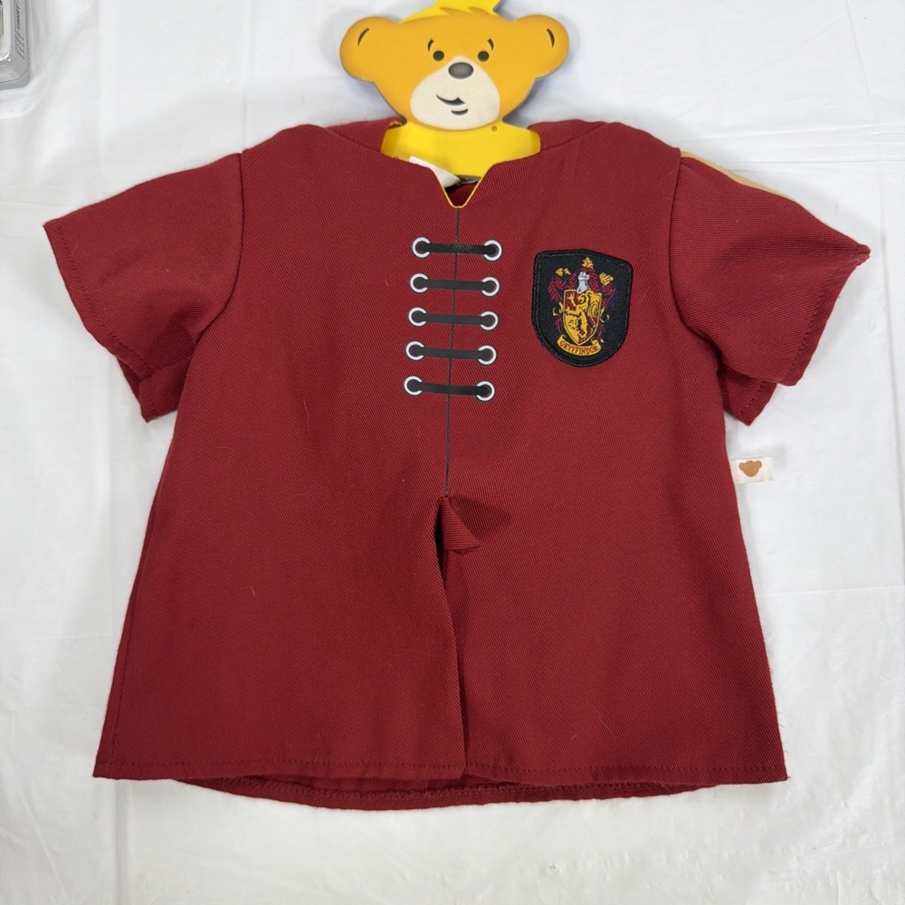 Harry Potter Build‎ A Bear  Gryffindor Quidditch Robe Clothing BAB No Bear Inc